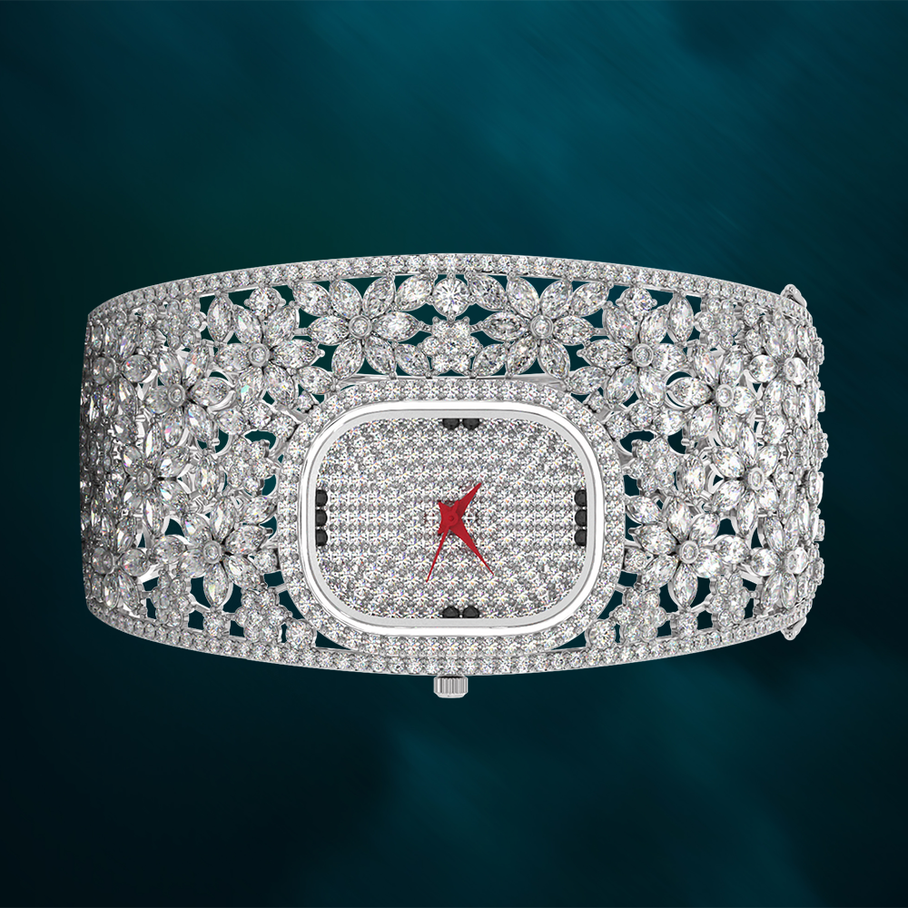 Best Surprise Gift For Wife - Luxury Diamond Bracelet Watch - Anniversary & Birthday Present For Her