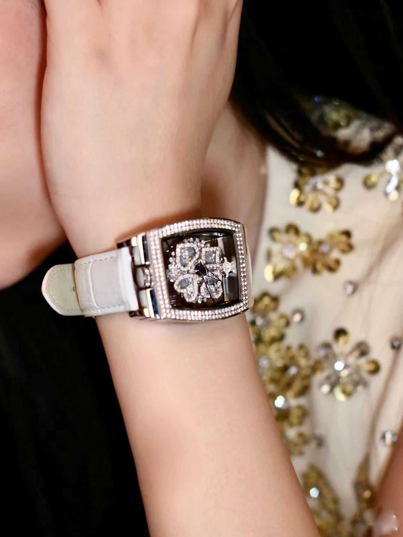 Celestia Rotating Diamond Watch