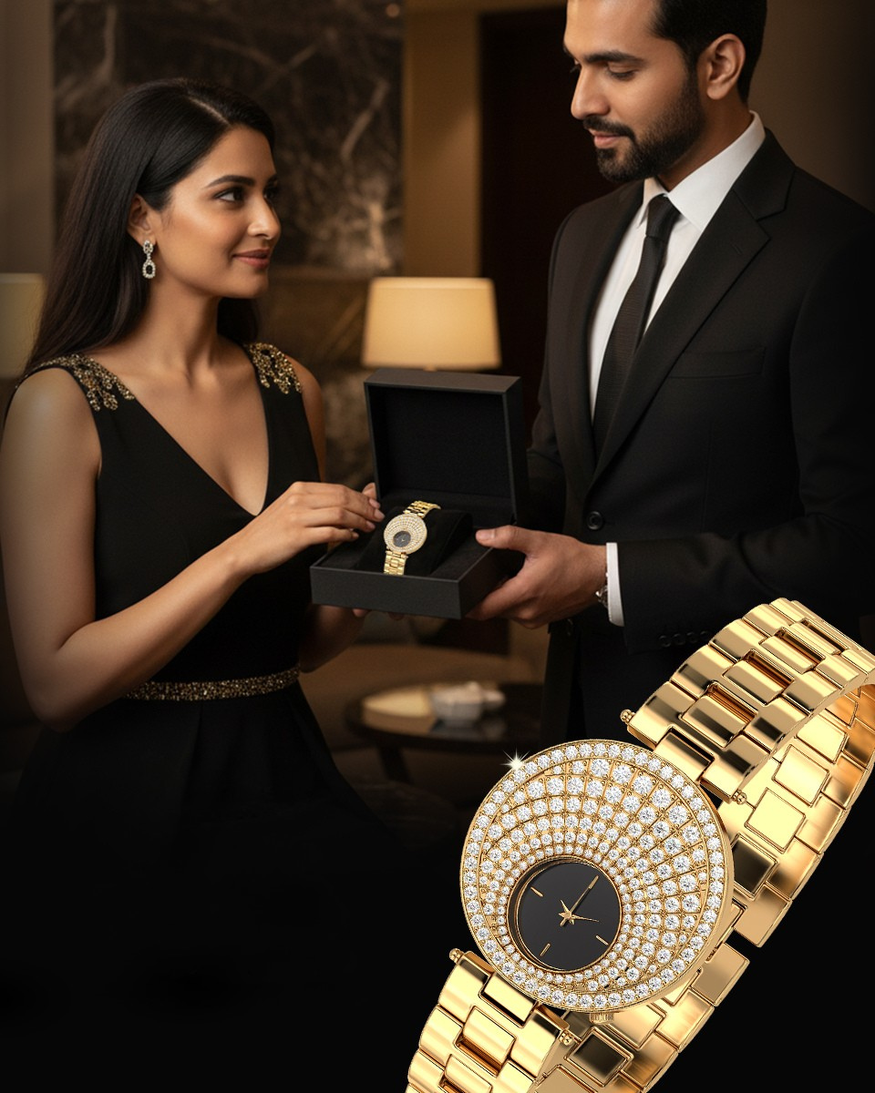 Women's Wrist Watch Anniversary Gift for Wife Luxury – Milimisto