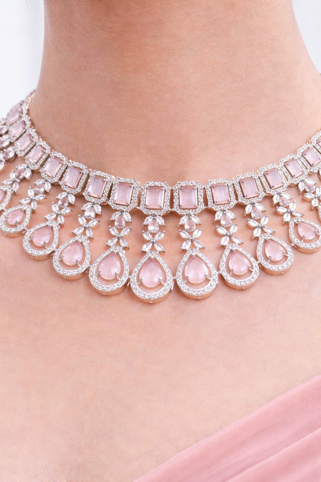 Blush Necklace Set