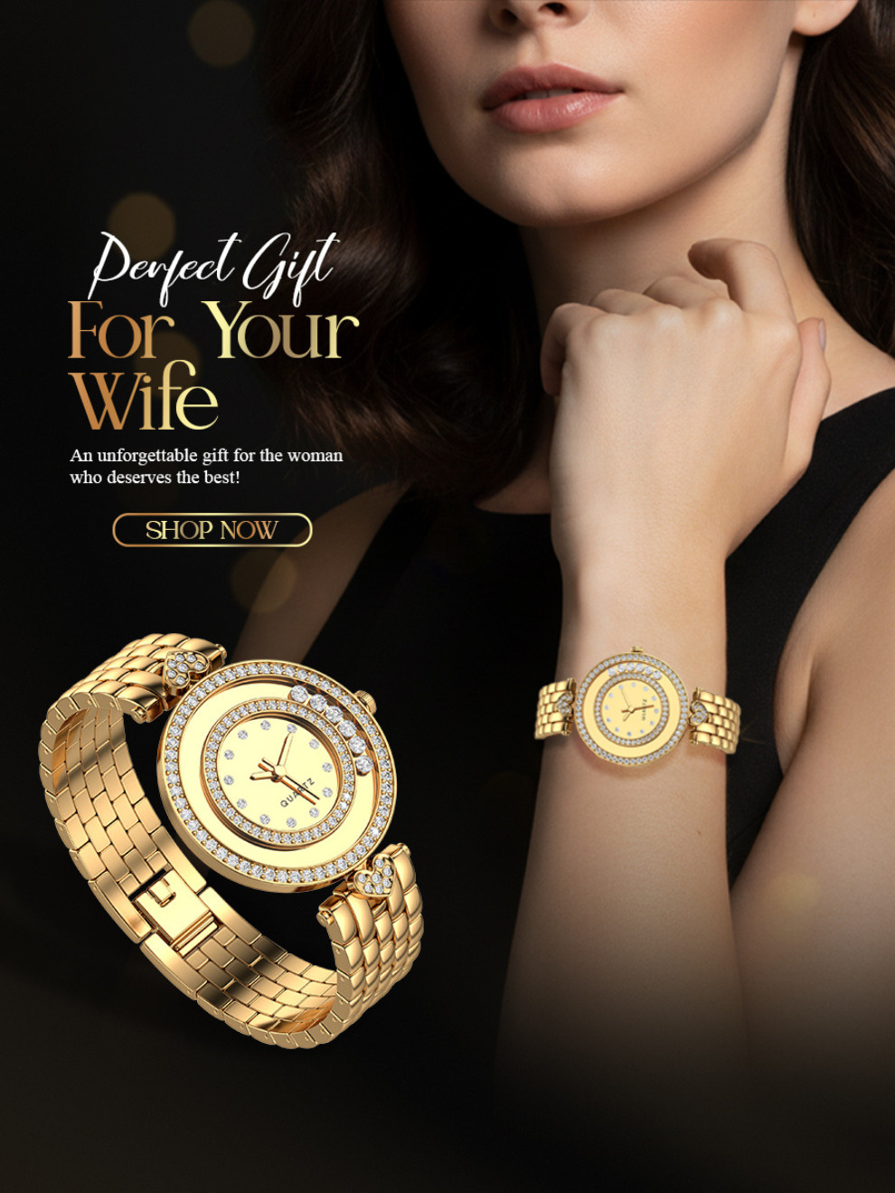 Elegant Women's Watch - Gift or Wife