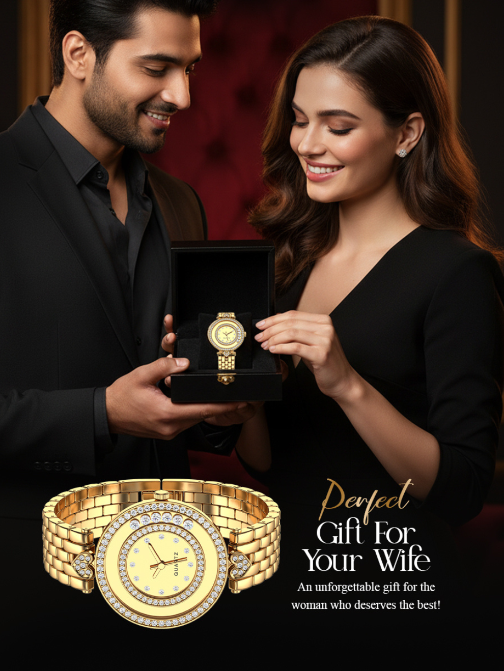Elegant Women's Watch - Gift or Wife