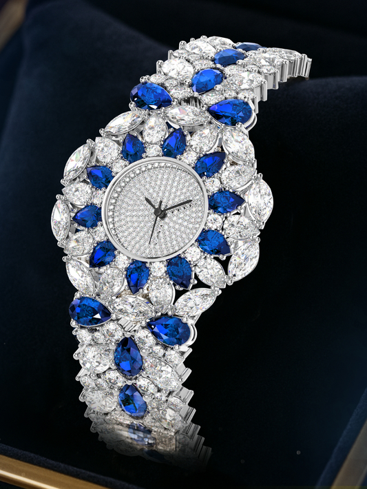 Queen's Blue Signature Women's Watch : Gift for Wife
