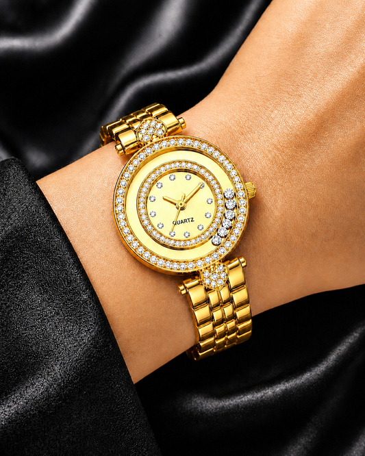 Women's Watch Gift for Wife Gold Dial Analog – Milimisto